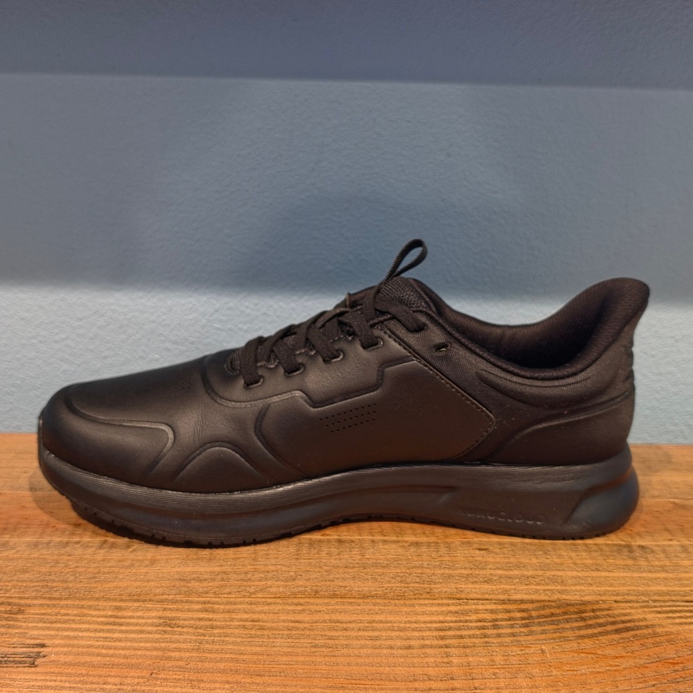 Kuru Mens Kinetic Work Sneakers Black Slip Resistant Water Resistant Size 10 - Picture 7 of 11